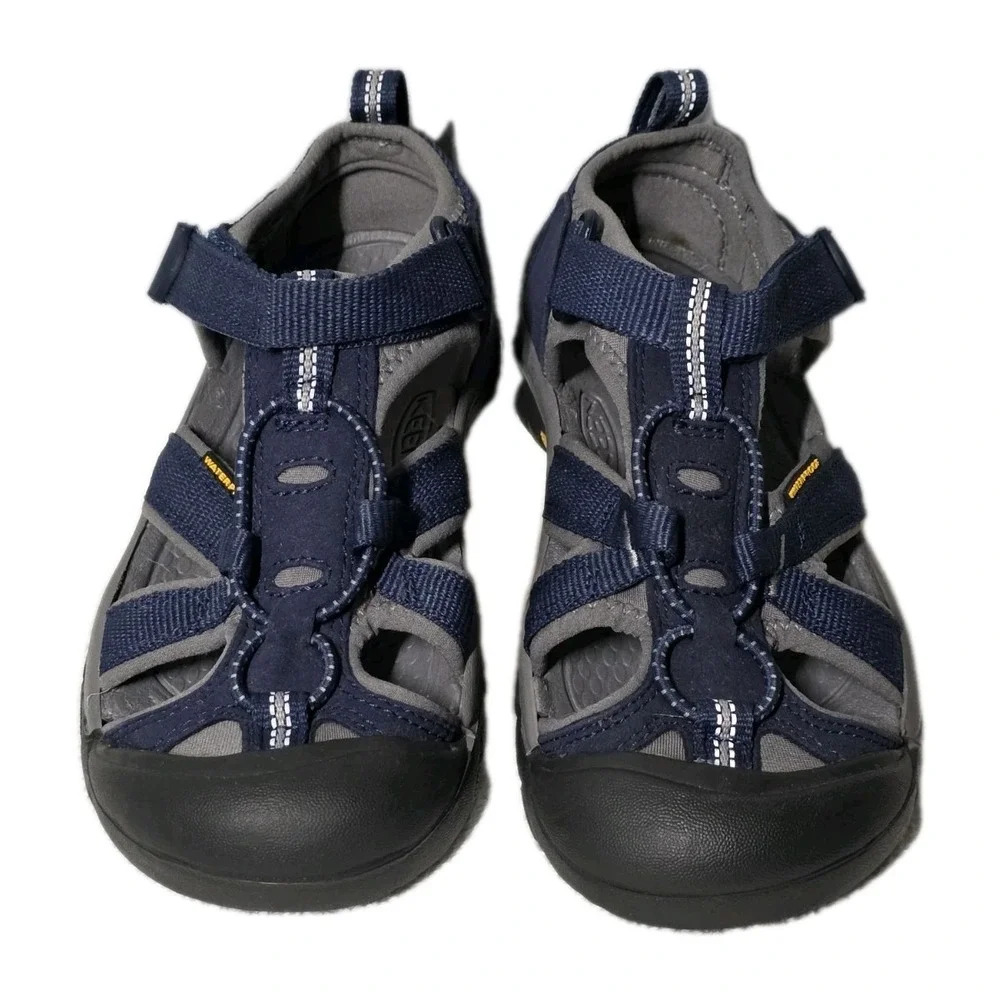 KEEN Venice H2 Waterproof Sandals Big Kids 2 Youth Blue Hiking Outdoor Camping